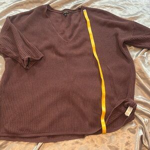 5 for 35$SALE Crochet EXPRESS SHORT SLEEVE SWEATER v NECK